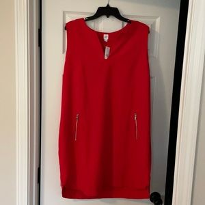 NWT Gap Red Dress Size 16